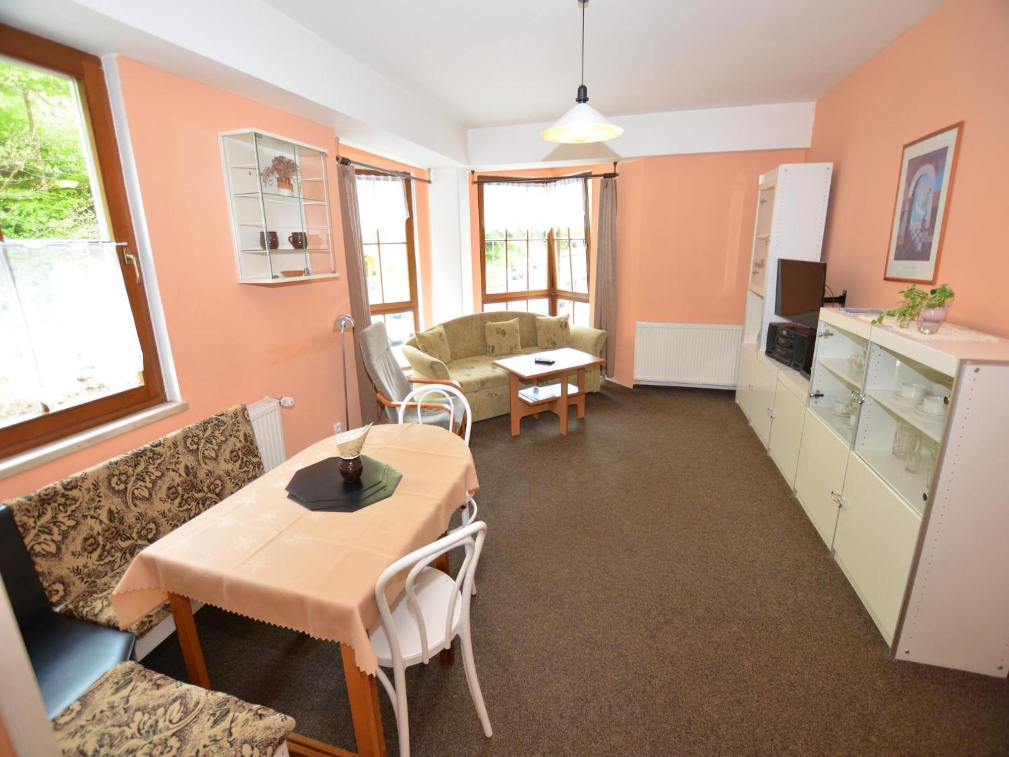 Snug Apartment In Jachymov Near Ski Area Экстерьер фото