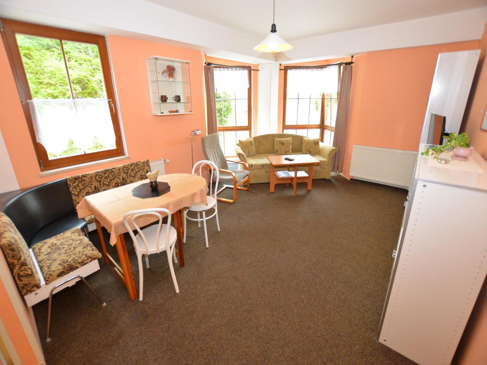 Snug Apartment In Jachymov Near Ski Area Экстерьер фото